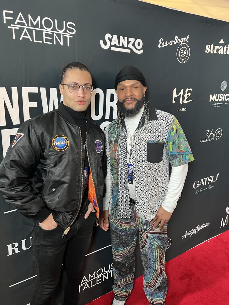 On the red carpet at New York Fashion Week